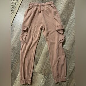 ZARA Womens Cargo Joggers Sweatpants Size S